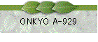 ONKYO A-929